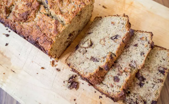 Banankake med sjokolade oppskrift